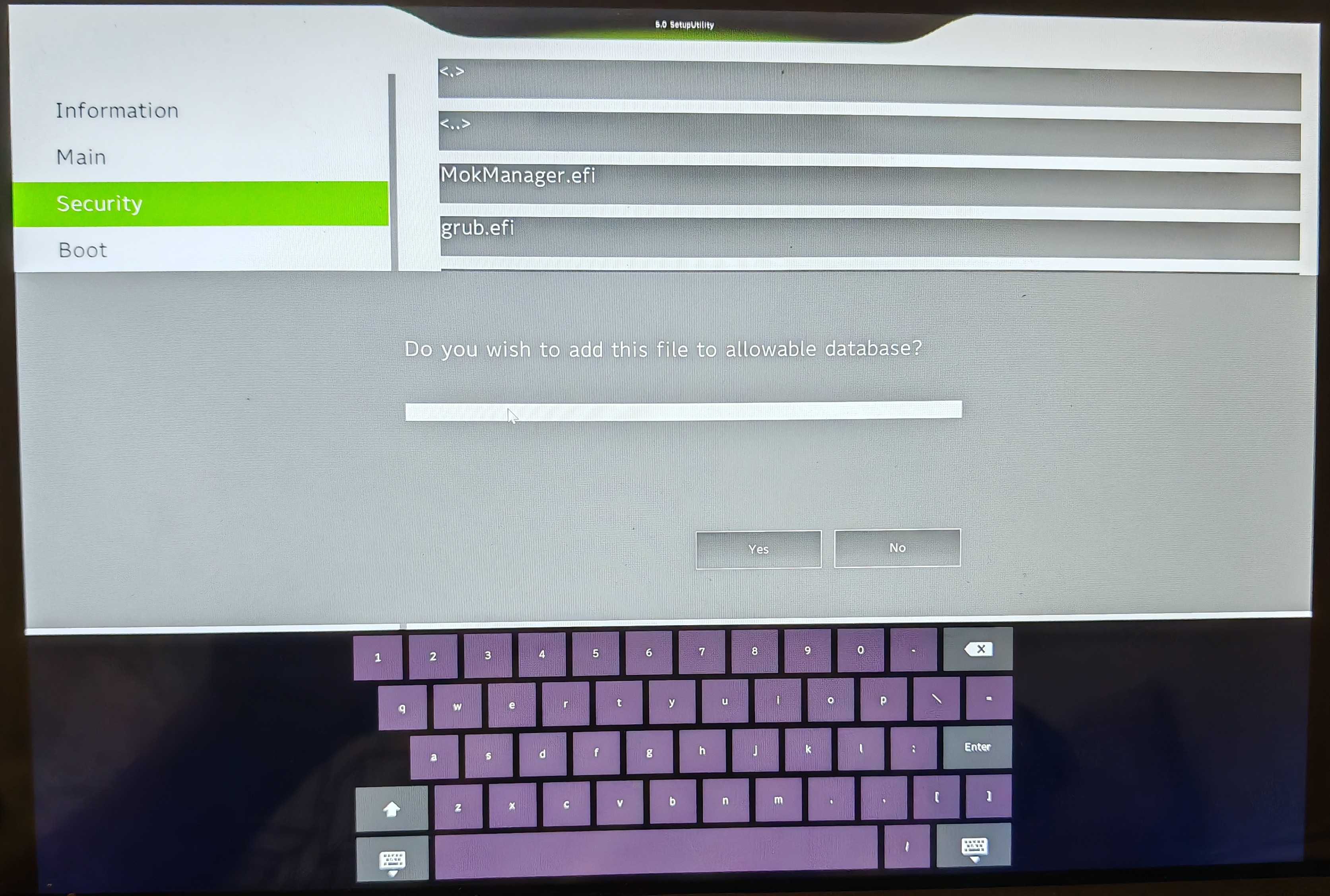 неправильно - нажать Yes